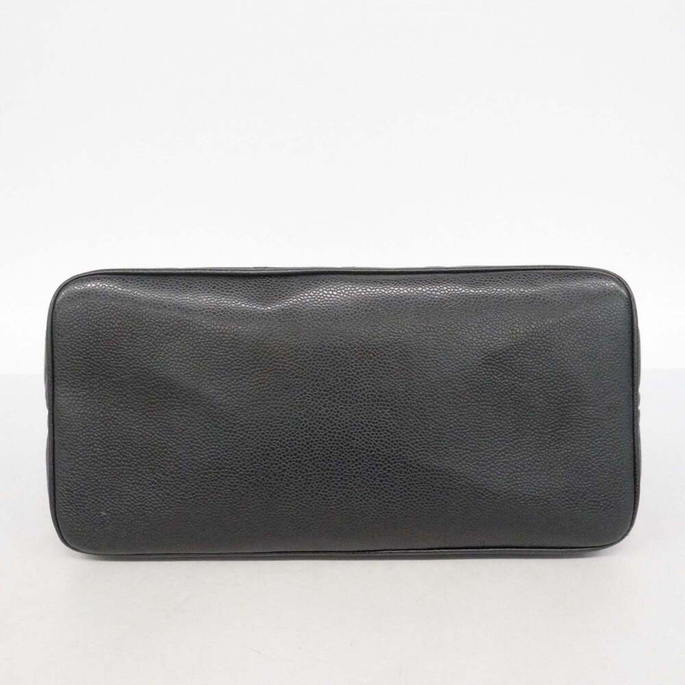 CHANEL Black Caviar Leather Reissue Tote Bag - Picture 3 of 13